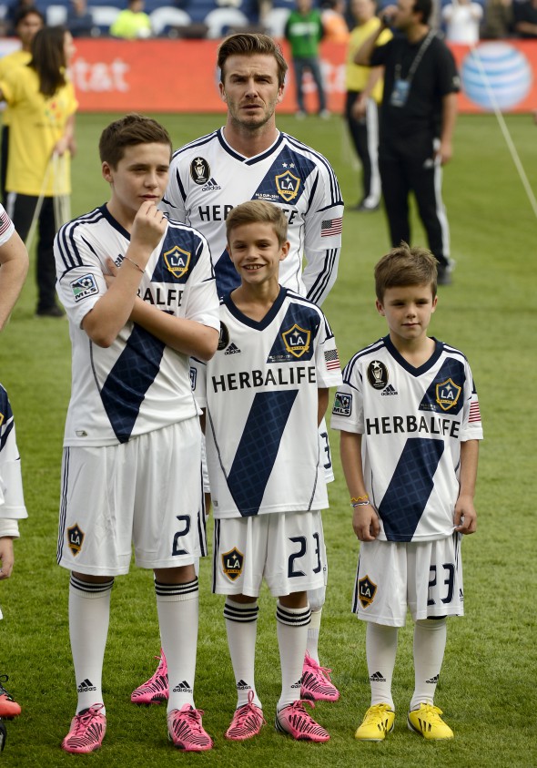 David Beckham plays final game for LA Galaxy in MLS Cup