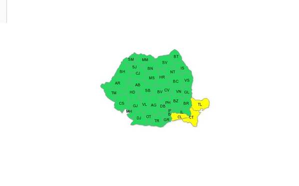 Vin ploile în toată țara. Vezi unde au emis meteorologii cod galben de precipitații!