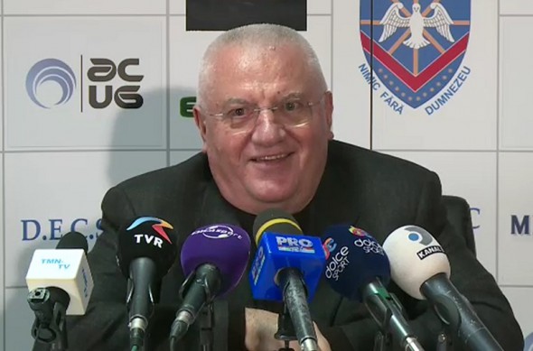 Dumitru Dragomir, la prezentare  FOTO: digisport.ro