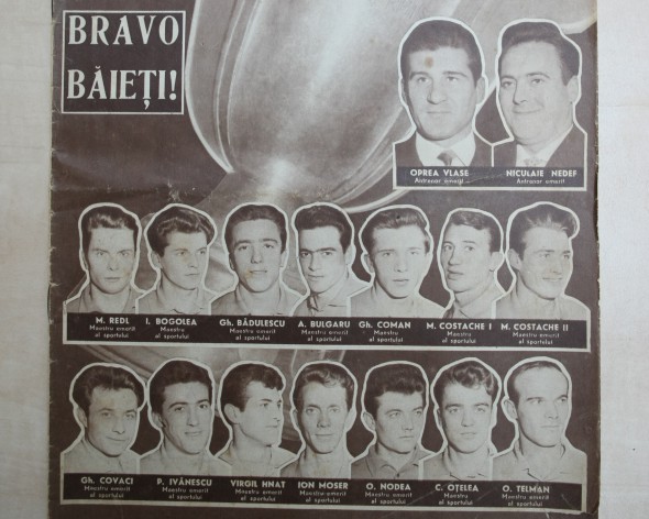 Romania lot titlu CM 1961