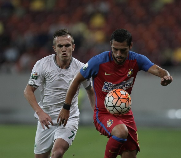 Stanciu, la minge. (FOTO: Gabriel Pătruț)