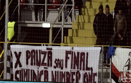 Mesajul suporterilor Astrei pentru antrenorul-parior Marius Șumudică