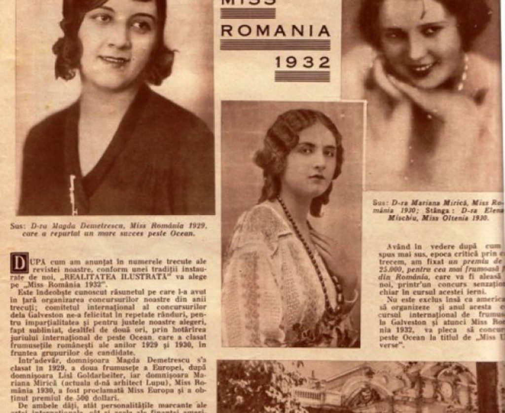Cine a fost prima Miss România. Era orfană și avea 17 ani